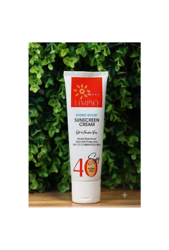 کرم ضد آفتاب رنگی بژ طبیعی لیمپیو SPF40 پوست مختلط تا چرب